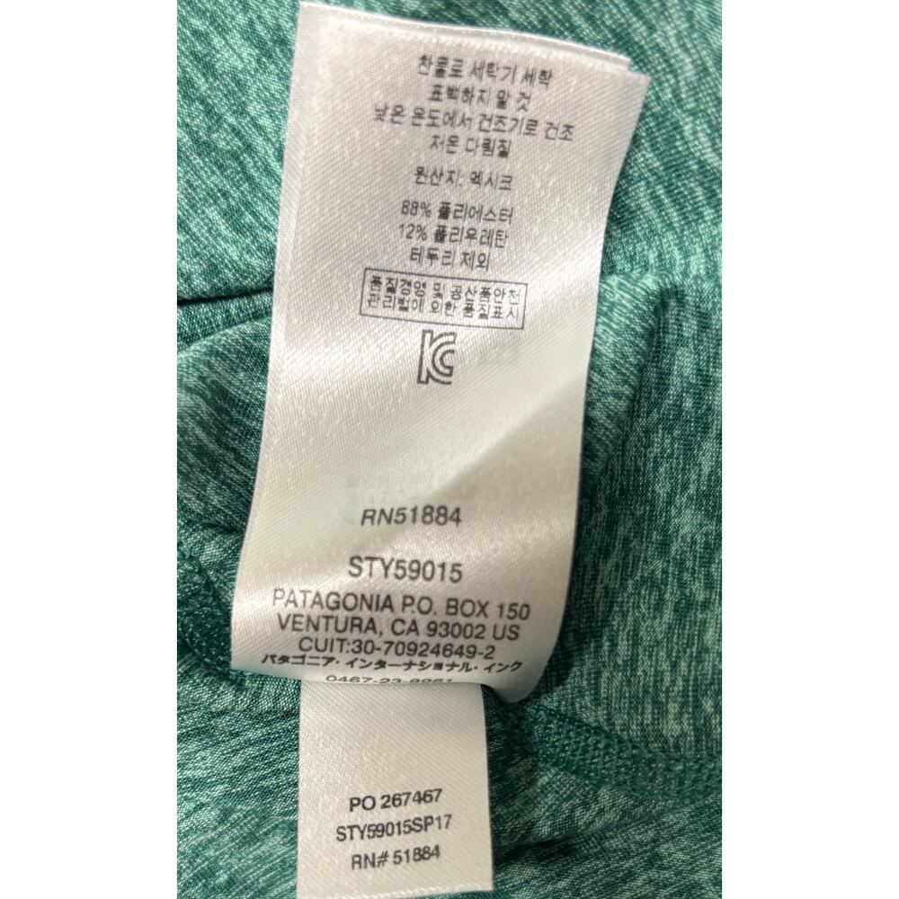Patagonia Womens Small Green Athletic Dress Shelf Bra Stretch Sleeveless Casual - Picture 9 of 9